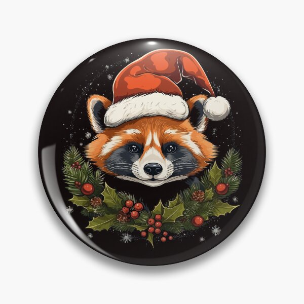 Item preview, Christmas Red Panda designed and sold by creativellashop.