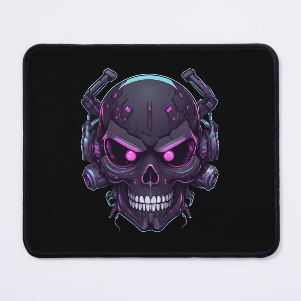 Item preview, Cyberpunk Skull, Crazy Eyes, DJ Logo designed and sold by Burn-Ego.