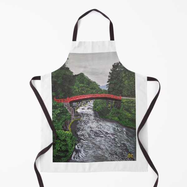 Item preview, Japanese Bridge Over a River designed and sold by bethanyivy.