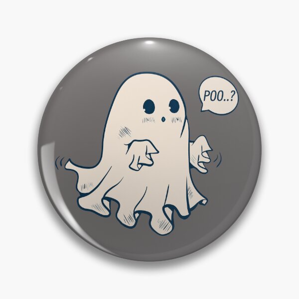 Item preview, Cute funny little ghost wants to scare, but doesn’t know how designed and sold by ewa-bloom.