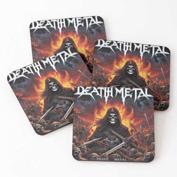 Item preview, Heavy Metal Death Metal Skulls & Demons designed and sold by TheDarkWardrobe.