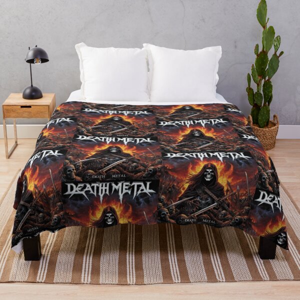 Item preview, Heavy Metal Death Metal Skulls & Demons designed and sold by TheDarkWardrobe.