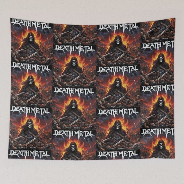 Item preview, Heavy Metal Death Metal Skulls & Demons designed and sold by TheDarkWardrobe.