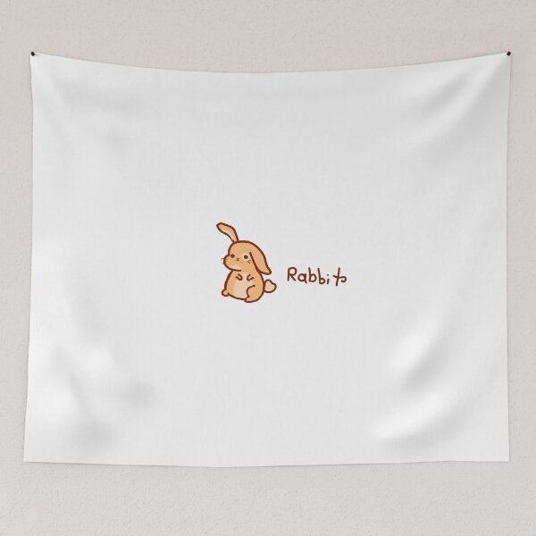 Item preview, Cute Rabbiit doodle design designed and sold by ChocoCafeShop.