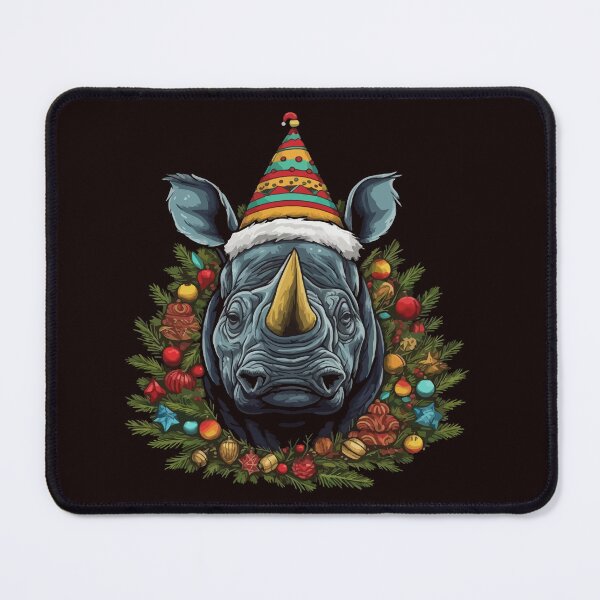 Item preview, Christmas Rhinoceros designed and sold by creativellashop.