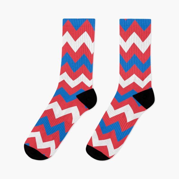 Item preview, White Blue Red Russia Tricolor Zigzag Line Stripe Slavic Russian Language Power Pattern designed and sold by PenguinForests.