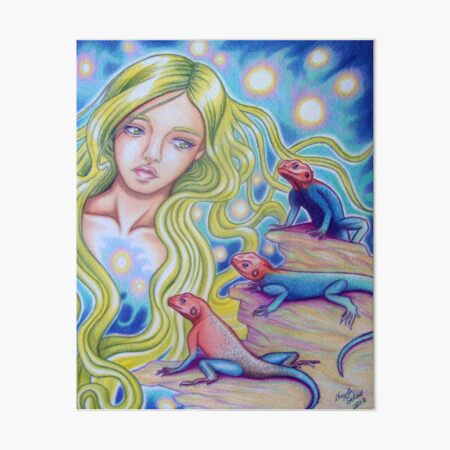 Agama Dream Art Board Print