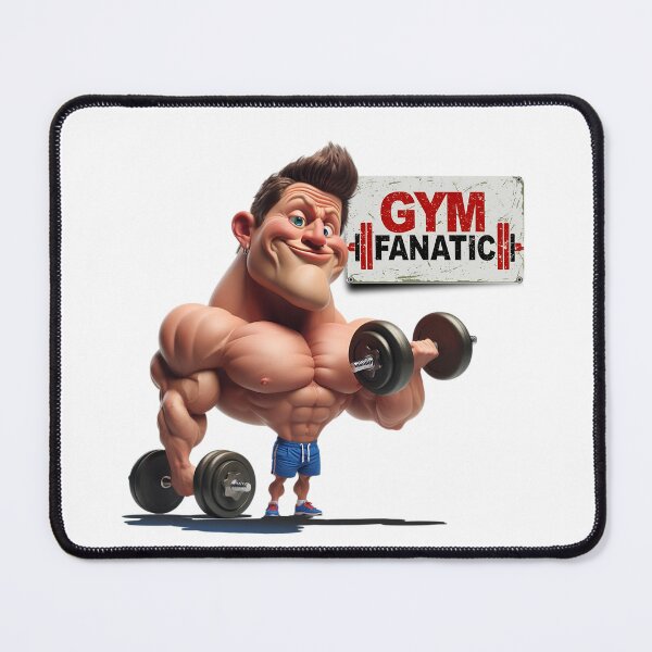 Item preview, Gym Fanatic Flex designed and sold by NickTaroDesign.