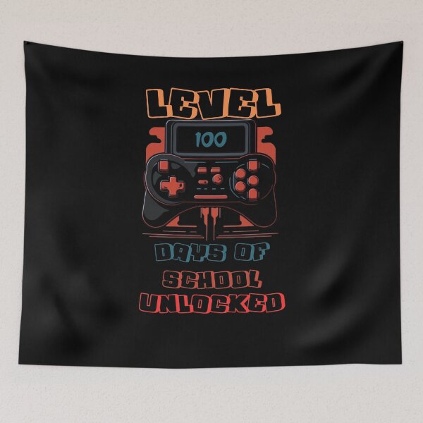 Item preview, Level 100 Days of school unlocked designed and sold by Kuki-shop.