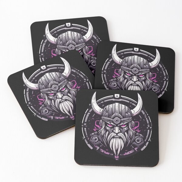 Item preview, Cyberpunk Viking, Horned Helm, Unique Design designed and sold by Burn-Ego.
