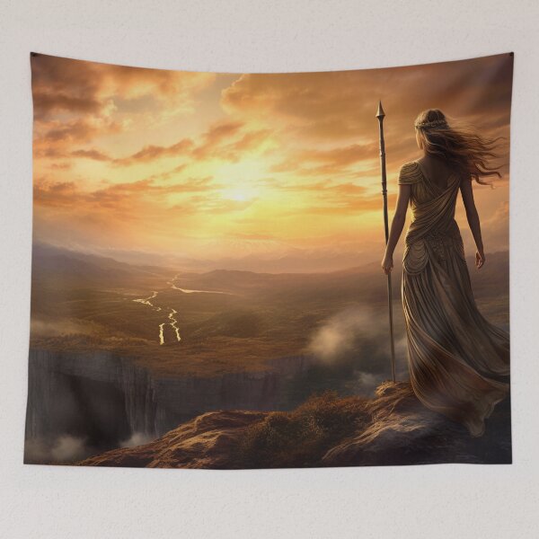 Item preview, Goddess Athena: Greek Mythology Dreamscapes designed and sold by Fantasy Masterpiece.