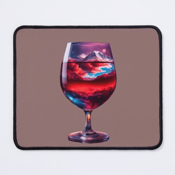 Item preview, Wine AI Art designed and sold by Digital Dye Co.