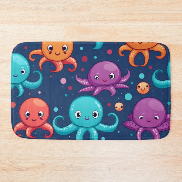 Item preview, Cute octopus pattern designed and sold by Rebelka.