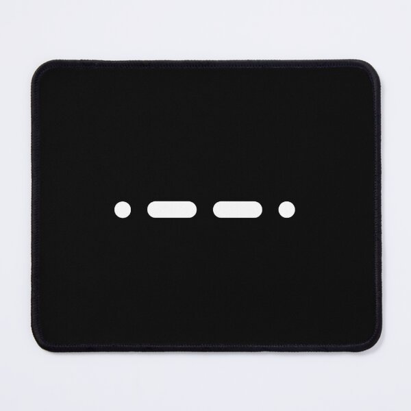 Item preview, Letter P in White Learn Morse Code Alphabet designed and sold by AnnSign.