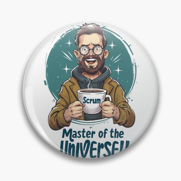 Item preview, Scrum master of the universe designed and sold by BurpeesEvery.