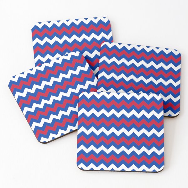 Item preview, Blue White Red Netherlands Tricolor Zigzag Line Triangles Dutch Language Northern European Pattern designed and sold by PenguinForests.
