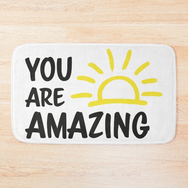 Item preview, You are amazing. Motivating quote with positive affirmation.  designed and sold by NataliaVVV.