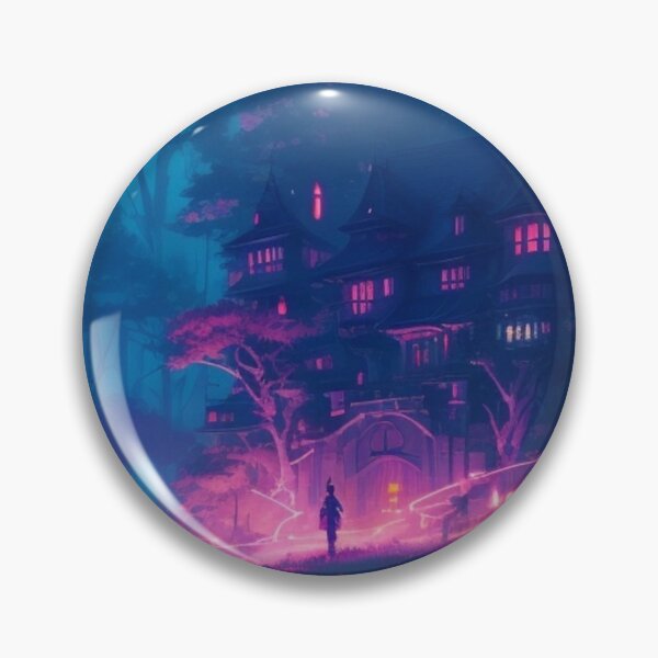 Item preview, Magical Fireflies Castle designed and sold by TondoMeander.