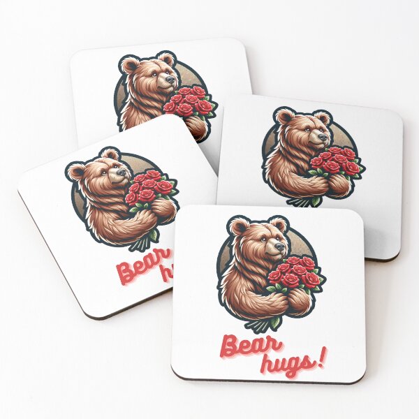 Item preview, Valentines Hugs From Cute Bear designed and sold by masha-arts.