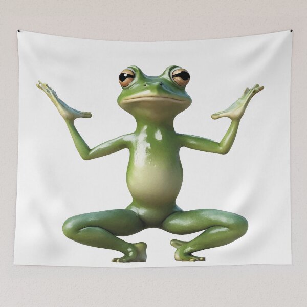 Item preview, The Storyteller Frog designed and sold by yasarstore.