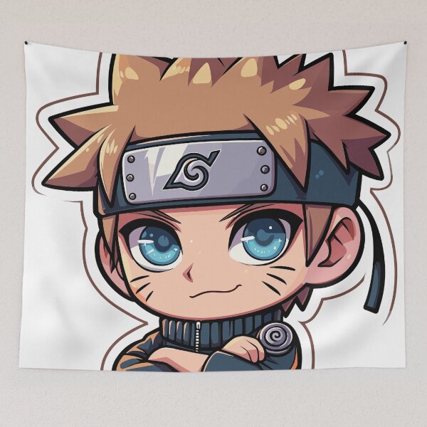 Item preview, Chibi Guy Sticker with Confident Smile designed and sold by diegomenjivar92.