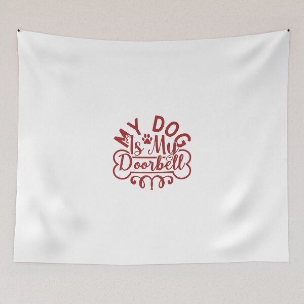 Item preview, My dog is my doorbell best t-shirt designed and sold by Montread Arterberry.