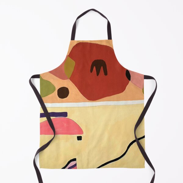 Item preview, abstract in yellow and brown designed and sold by Tereza Pilar Art.