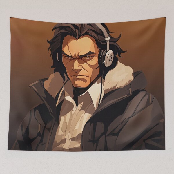 Item preview, Ludwig van Beethoven | Hip Hop style designed and sold by ComicsFactory.
