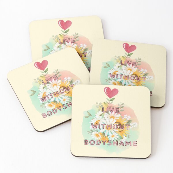 Item preview, Live Without Bodyshame designed and sold by SpiralBalloon.