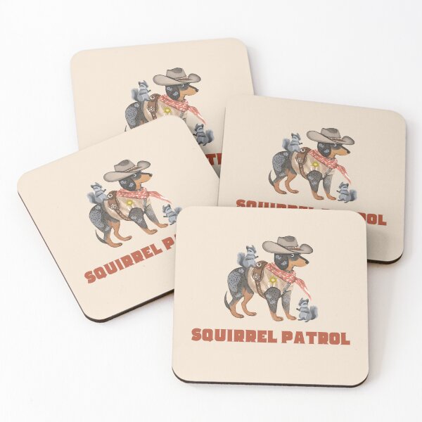 Item preview, Squirrel Patrol Dog designed and sold by courtaboud.