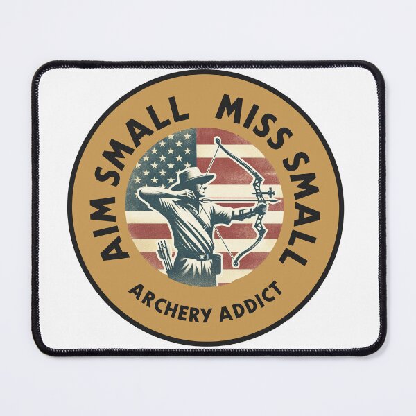 Item preview, Archer USA Flag Archery Addict designed and sold by AoraDesign.