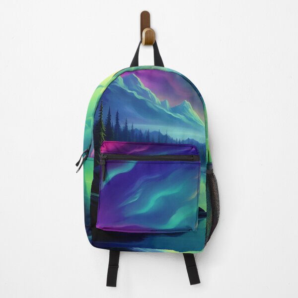 Item preview, Northern Lights Dreamscape: Aurora Borealis Fantasy Landscape designed and sold by Fantasy Masterpiece.