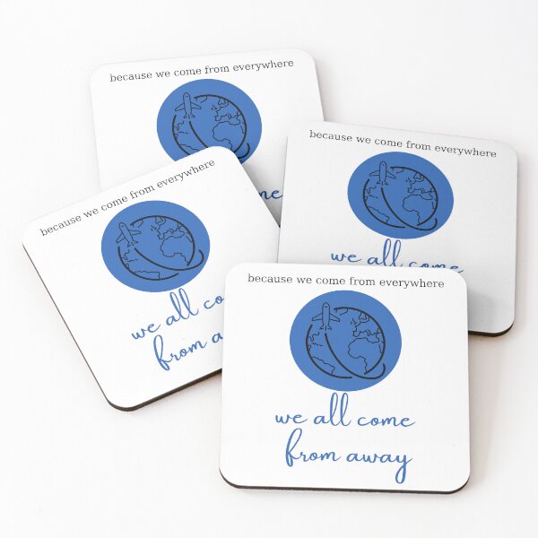 Item preview, We All Come From Away designed and sold by beingfacetious.