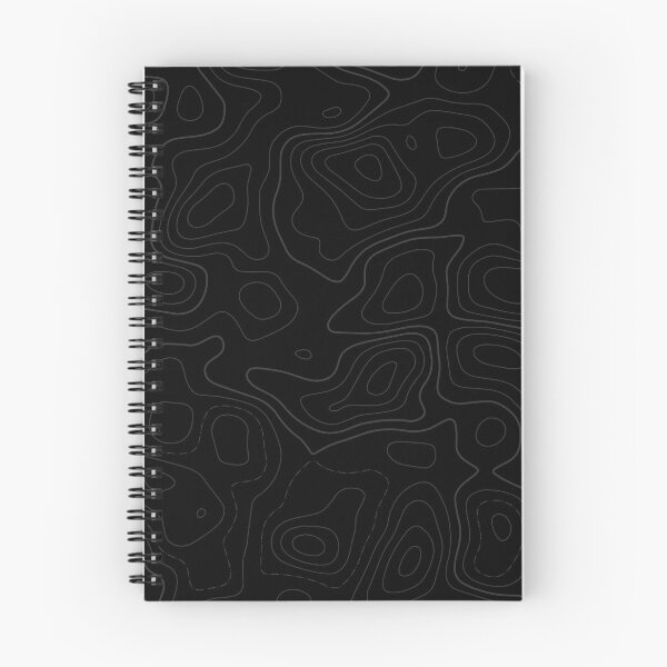 Item preview, Simple Topographic Map - Black designed and sold by ThatOneGuyXLIX.