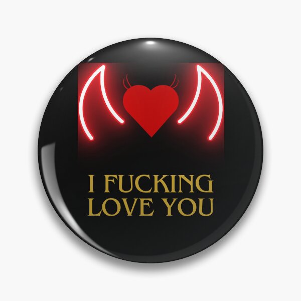Item preview, I Fucking Love You designed and sold by ZingZest.