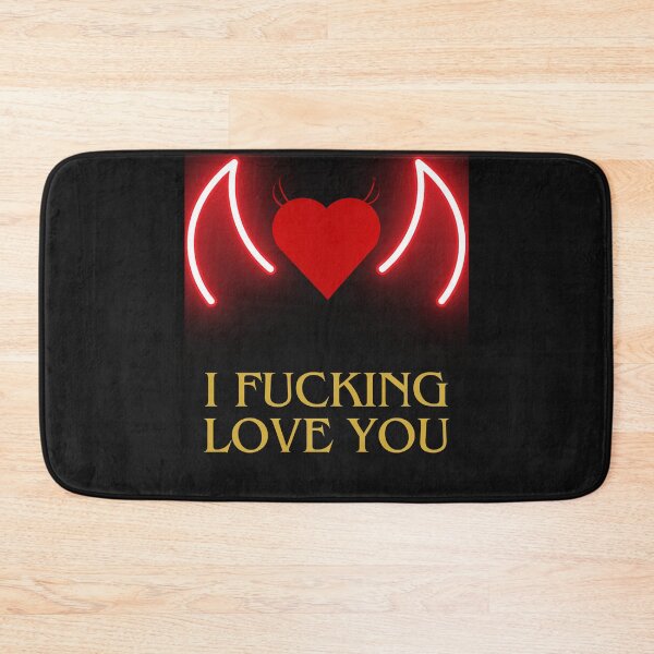 Item preview, I Fucking Love You designed and sold by ZingZest.