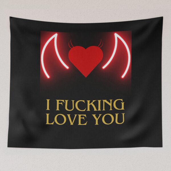Item preview, I Fucking Love You designed and sold by ZingZest.