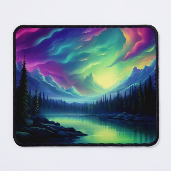 Item preview, Northern Lights Fantasy: Aurora Borealis Dreamscape Art designed and sold by Fantasy Masterpiece.