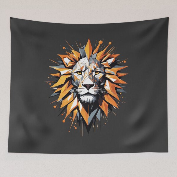 Item preview, The Majestic Lion Head, designed and sold by Wisnak SHOP.