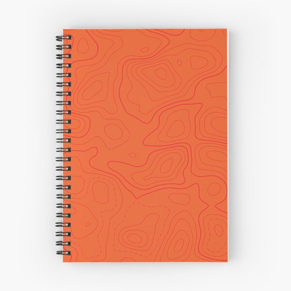 Item preview, Simple Topographic Map - Orange designed and sold by ThatOneGuyXLIX.