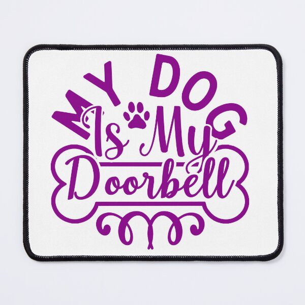Item preview, My dog is my doorbell best t-shirt designed and sold by Montread Arterberry.