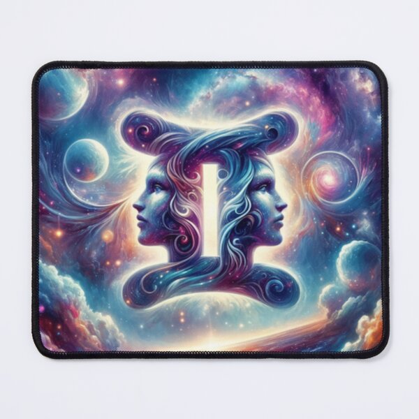 Item preview, Dual Radiance: Unveiling the Cosmic Twins' Brilliance designed and sold by KericeKreations.