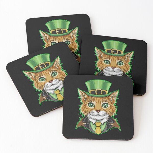 Item preview, Leprechaun Cat St Patricks Day designed and sold by Merigold.