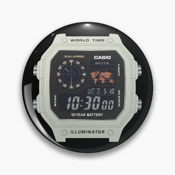 Item preview, Beige  Casio AE1200 Concept designed and sold by RadDadArt.