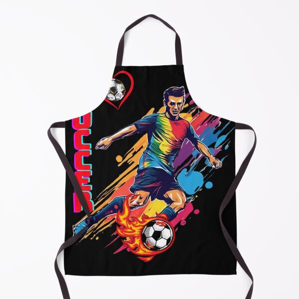 Item preview, Colorful soccer player, soccer, gift for soccer lover, designed and sold by GroonSpace.