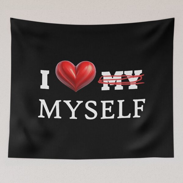 Item preview, Happy Valentine's day, I Love MYSELF designed and sold by SebSun.