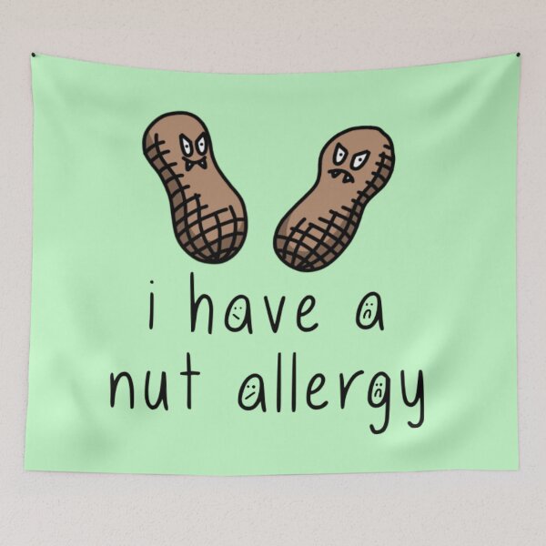 Item preview, i have a nut allergy designed and sold by The Curly Redhead.