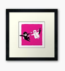 Devilman Crybaby Chibi The Creation of Adam Framed Print