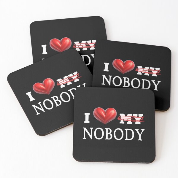 Item preview, Happy Valentine's day, I Love nobody designed and sold by SebSun.