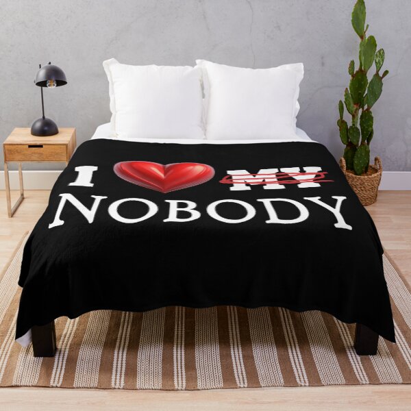 Item preview, Happy Valentine's day, I Love nobody designed and sold by SebSun.